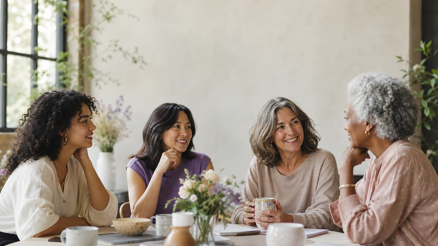 Women celebrating identity across generations